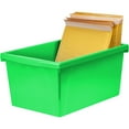 thumbnail image 4 of Storex Medium Classroom Storage Bin, Green, 4 of 5