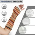 thumbnail image 7 of Jiueut Aztec Tribal Arm Cast Cover Arm Wrist Elbow Protection Cover Size L Wrist Cast Cover for Shower Washable Cast and Bandage Protector Decorative Arm Cast Cover, 7 of 7