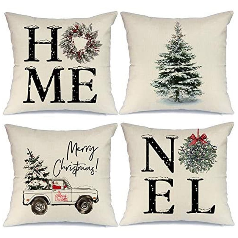 Holiday Pillows Gifts for Her Decorative Pillows Stuffed Pillows Gifts for the Home Christmas Throw Pillow