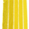 thumbnail image 2 of 20strands Opaque Solid color Imitation Glass Beads Strands Faceted Rondelle Yellow 8x6mm Hole: 1mm about 64~65pcs/strand 40~41cm, 2 of 3