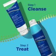 Differin Acne-Clearing Body Wash with 2% Salicylic Acid, Cream-to-Lather Cleanser, Back & Chest Acne Treatment, Daily Use, 10 fl oz