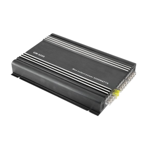 Amplificador de Coche de Audio Automotriz Profesional Envolvente Estéreo de 4 Canales