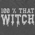 thumbnail image 2 of Men's Lost Gods Halloween 100% That Witch Graphic Tee Charcoal Heather Large, 2 of 5