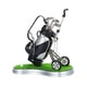 thumbnail image 5 of Mini bolígrafos de golf con soporte para bolsa de golf y carrito, 20 x 12 x 20 cm, juguete de escritorio de golf para el hogar Negro Plata, 5 of 9
