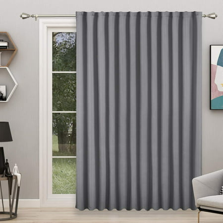 Room Divider Curtain 8 3ft Wide X 8ft, Do You Double Width Curtains For Living Room