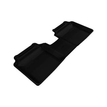 3D MAXpider KAGU Floor Mat (BLACK) compatible with HYUNDAI ELANTRA SEDAN/COUPE 2011-2013 - Second Row