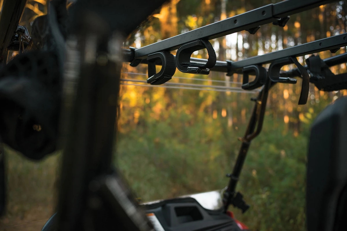 Kolpin 20078 Black UTV Overhead In-Cab Gun Rack for UTV