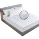 thumbnail image 1 of Cateissary Protector de colchón impermeable, almohadilla de cama de algodón transpirable, funda protectora, completo 54x76 + 18 pulgadas Juegos de cama 39x75+18 pulgadas, 1 of 6