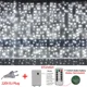 thumbnail image 3 of Decoraciones navideñas de Año Nuevo para el hogar al aire libre Cortina de luces LED impermeables Cadena de carámbanos Guirnalda de calle en la casa Invierno, 3 of 5