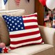 thumbnail image 4 of Funda de Cojín Patriótica con Diseño de Bandera de Lazo y Estrella – Funda de Almohada Lumbar Decorativa para El Día de La Independencia, Decoración Del Hogar, Sofá, Cama y Uso En Exteriores., 4 of 6