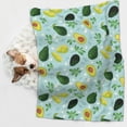 thumbnail image 6 of Sigee Avocado Flowers And Leaves for Pet Blanket for Dog Cat Puppy Blanket Cat Blankets for Small and Medium Pets-Small, 6 of 8
