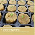 thumbnail image 3 of Garden Revolution, Nursery Soil For Hydroponic Plants, Rooting Hormone Ensures Healthy Growth, Perfect For Seed Germination And Cultivation In Limited Spaces (Brown, 100Pcs), 3 of 5