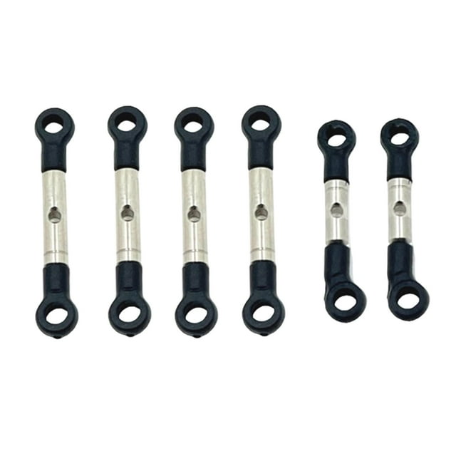 Barra de Dirección RC, Accesorio de Barra de Acoplamiento, Barra de Dirección, Barra de Tracción Ajustable Profesional de Metal