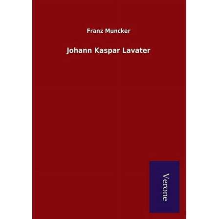 Johann Kaspar Lavater (Paperback)
