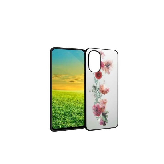 Compatible with Motorola Moto G Stylus 4G 2022 Phone Case, Floral-17 Case Men Women, Flexible Silicone Shockproof Case for Motorola Moto G Stylus 4G 2022