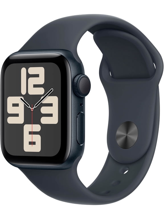Pre-Owned Apple Watch SE (2nd Gen) GPS + Cellular 40mm Aluminum Case with Midnight Sport Loop. Fitness & Sleep Tracker, Crash Detection, Heart Rate Monitor - Midnight