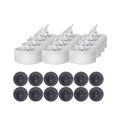 thumbnail image 1 of 1.4 Bougies Chauffe-Plat Blanches LED (Lot de 12), 1 of 5