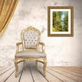 thumbnail image 3 of Prishchepa, Igor 15x18 Gold Ornate Wood Framed with Double Matting Museum Art Print Titled - Birch in the forest, 3 of 4