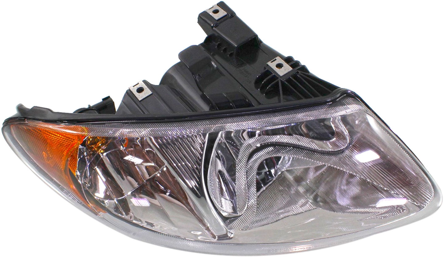 Headlight Compatible With 2001-2007 Dodge Grand Caravan Chrysler Town and Country Right Passenger Halogen With bulb(s)