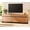 Mocha, variant on WAMPAT 94.5" TV Stand with Doors,Modern TV Stand for TVs up to 110 Inch,3 Packs Wood Entertainment Center with Adjustable Shelves & Metal Base.