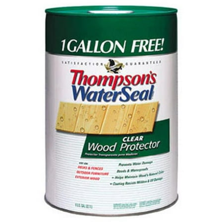 Thompsons Waterseal 21806 6 Gallon Clear Wood (Best Primer For Stained Wood Trim)