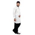 thumbnail image 2 of Saris and Things White Pathani Suit for Men, 2 of 6