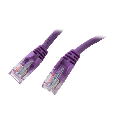 UPC: 0722868197172 | Belkin A3L791-25-PUR-S 25 ft. Cat 5E Purple Patch Cable