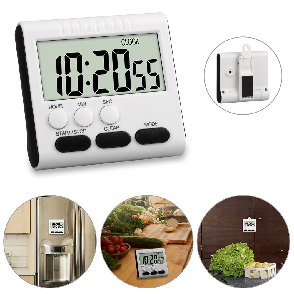 Large Display Kitchen Timer, TSV Digital Kitchen Timer