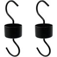 thumbnail image 1 of Juego de 2 aletas para hormigas para comederos de colibríes, color negro JAMW Sencillez, 1 of 5