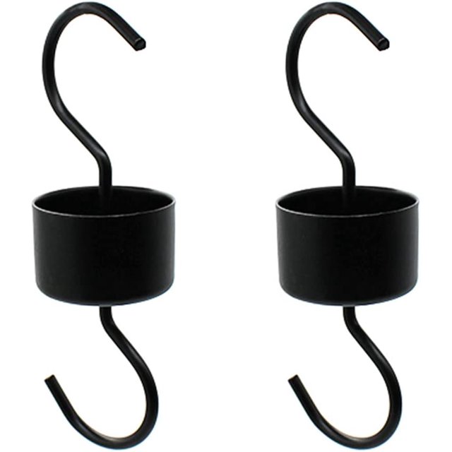 Juego de 2 aletas para hormigas para comederos de colibríes, color negro JAMW Sencillez