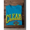 thumbnail image 3 of Clear Your Mind Grunge Style T-Shirt Men -Image by Shutterstock, Male Small, 3 of 4