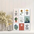 thumbnail image 2 of Botanical Motivational Quotes Canvas Wall Art 15.75x11.81 Inches, 2 of 8