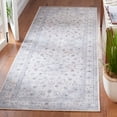 thumbnail image 2 of SAFAVIEH Tucson Lula Oriental Machine Washable Runner Rug, Beige/Green, 2'6" x 6', 2 of 8