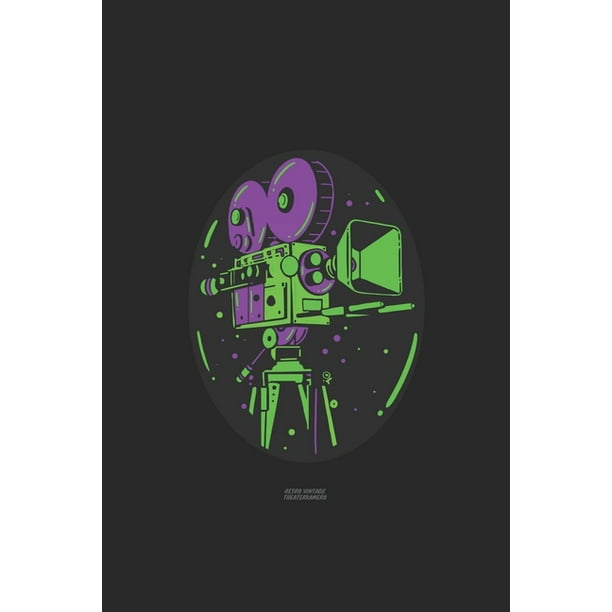 Retro Theater Vintage Kamera Fotografen Und Kammermann Notizbuch 6x9 A5 1 Seiten Liniert F R Filmer Kameram Nner Fotografie Theater Liebha Walmart Com Walmart Com