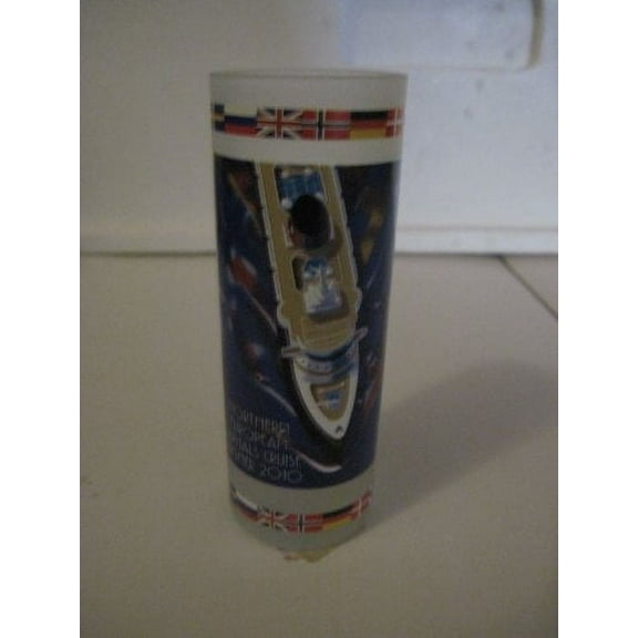 Disney Cruise Line Glass 2010 Mediterainean Cruise Tall Shot Glass