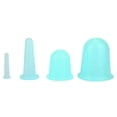 thumbnail image 2 of Juego de 4 Piezas Rotekt Transparente Kit de Ventosas de Masaje Facial de Silicona Lifting Reafirman, 2 of 9