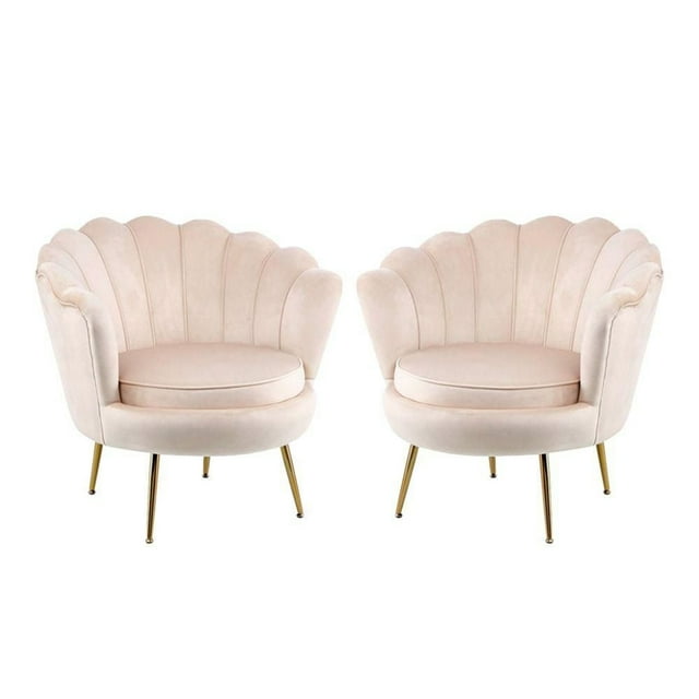 Chaise d'appoint grise de la collection Heavenly ENSEMBLE DE 2