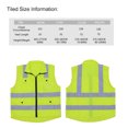 thumbnail image 4 of Gilet Réfléchissant, Gilet Gilet Jour Gilet de Sécurité Visibilité Gilet de Sécurité Vêtements Jour Gilet Vêtements Gilet Siuke Gilet de Visibilité Eryue Visibilité, 4 of 5