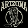 thumbnail image 2 of Women's Lost Gods Distressed Arizona Cowboy Boot  Graphic Tee Black Large, 2 of 4