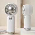 thumbnail image 4 of Apmemiss Clearance Handheld Fan Outdoor Convenient Small Fan Desktop Small Fan. USB Charging Fan Equipped with Charging Wires, 4 of 7