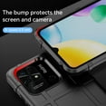 thumbnail image 4 of Case for Xiaomi Redmi 10C, Heavy Duty Shockproof Absorption Impact Resistant Protective Phone Case Bumper Rugged Cover for Xiaomi Redmi 10C HD Black, 4 of 14