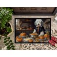 thumbnail image 3 of Carolines Treasures DAC1798MAT 18 x 27 in. Unisex Old English Sheepdog Fall Kitchen Pumpkins Doormat, 3 of 5