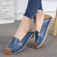 thumbnail image 2 of XIHAHA, nuevos zapatos de suela blanda para niñas, zapatos planos de cuero para mujer, mocasines para mujer, mocasines sin cordones para mujer, zapatos de baile, talla 35-44, 2 of 5