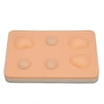 thumbnail image 1 of Silicone Cyst Excision Model Demostration Sebaceous Cyst Drainage Pad Model for Teaching Training, 1 of 15