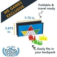 thumbnail image 3 of WE Games Magnetic Folding Travel Chinese Checkers Board Game, 3 of 6