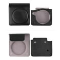 thumbnail image 2 of Portable Instant Camera Case Carry Bag PU Leather with Shoulder Strap Compatible with Fujifilm Fuji SQ1 Instant Camera, 2 of 7