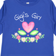 thumbnail image 4 of Inktastic Gigi's Girl Heart Flowers Girls Long Sleeve Toddler T-Shirt, 4 of 5