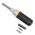 thumbnail image 3 of Klein Tools Multi-Bit Ratchet Screwdriver, 7.9", 0.48lb, 3 of 5