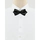 thumbnail image 2 of CORBATA DE LAZO PREATADA PARA HOMBRES SÓLIDA INSPIRADA, CORBATAS DE PICO PARA BODAS Y FIESTAS, NEGRA, TALLA ÚNICA, 2 of 5