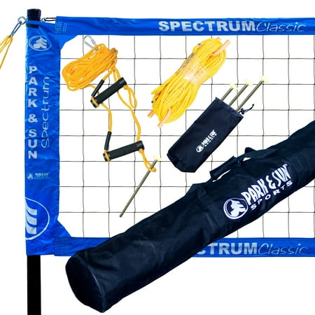 Park & Sun Spectrum Classic Volleyball Net System - Blue